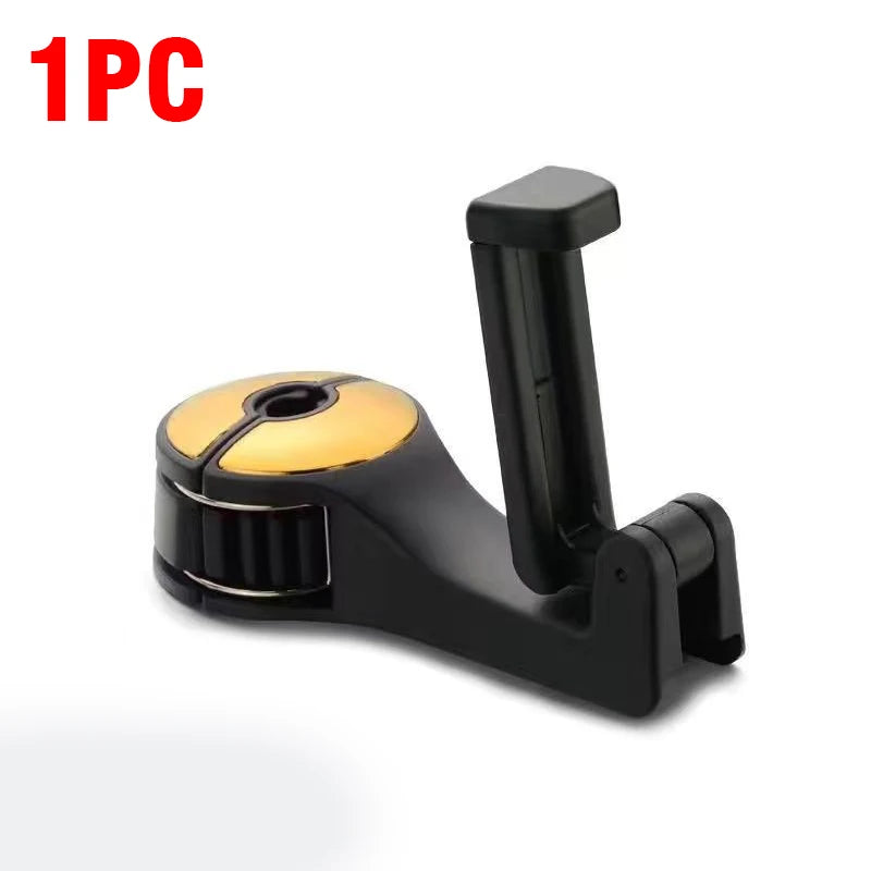 Revolutionary 2-in-1 Car Headrest Hook & Phone Holder - Ultimate Convenience for Your Vehicle!