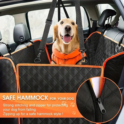 Transform Your Car with Our Premium Waterproof Dog Hammock Seat Cover - Perfect for Medium Breeds!