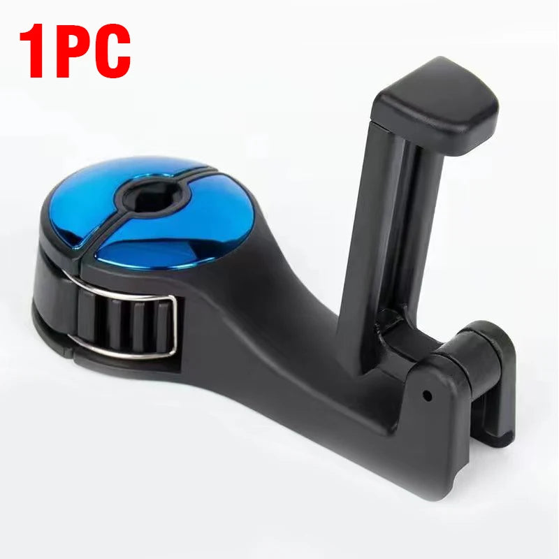 Revolutionary 2-in-1 Car Headrest Hook & Phone Holder - Ultimate Convenience for Your Vehicle!