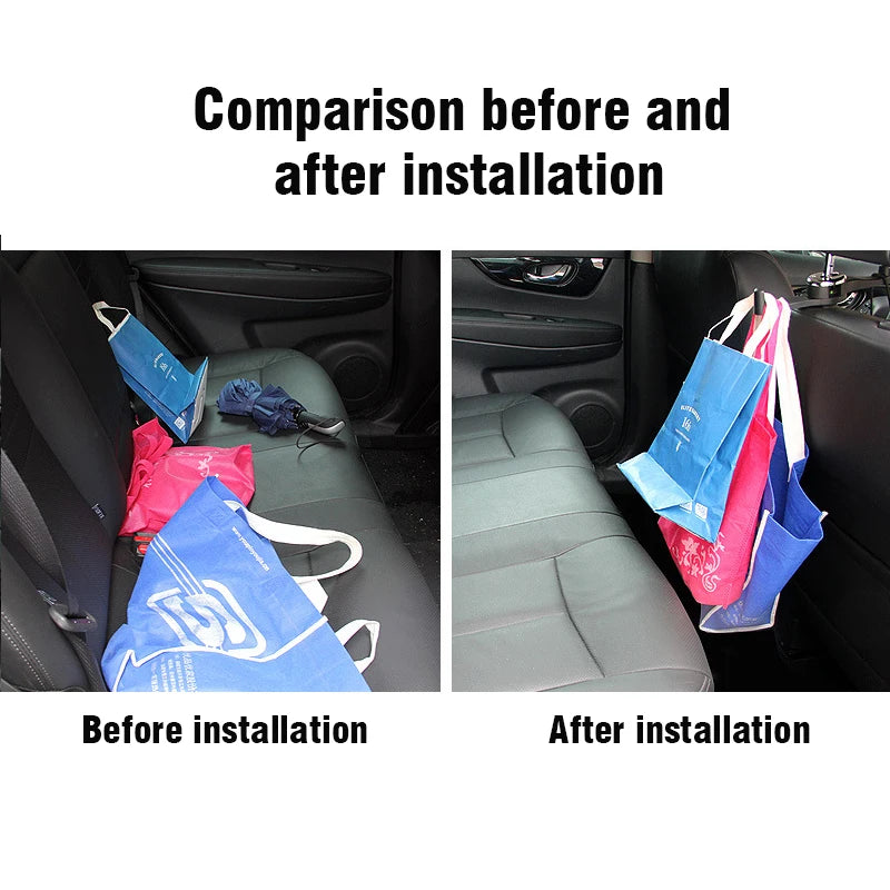 Revolutionary 2-in-1 Car Headrest Hook & Phone Holder - Ultimate Convenience for Your Vehicle!