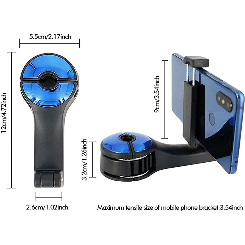 Revolutionary 2-in-1 Car Headrest Hook & Phone Holder - Ultimate Convenience for Your Vehicle!