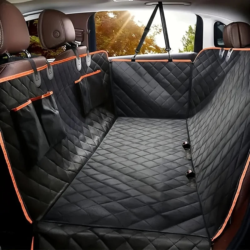 Transform Your Car with Our Premium Waterproof Dog Hammock Seat Cover - Perfect for Medium Breeds!