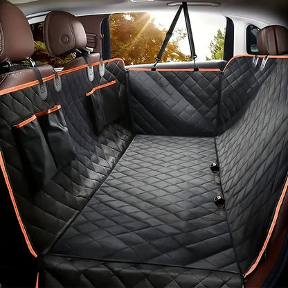Transform Your Car with Our Premium Waterproof Dog Hammock Seat Cover - Perfect for Medium Breeds!