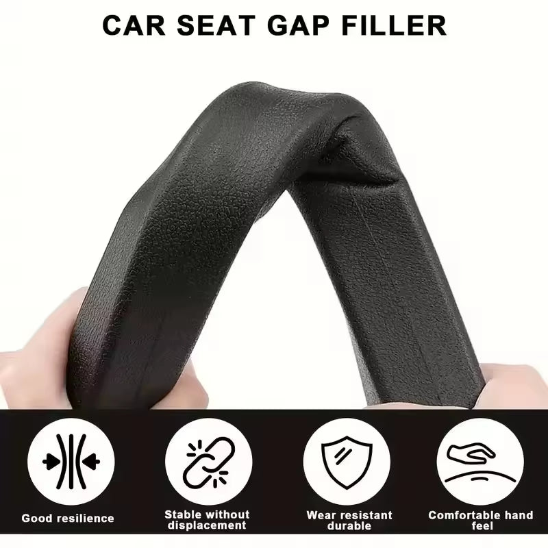 Elevate Your Car's Interior with the 2Pc Waterproof Car Seat Gap Filler Organizer - Perfect for Seamless Storage!